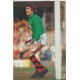 Signed picture of Pat Jennings the Arsenal footballer.
